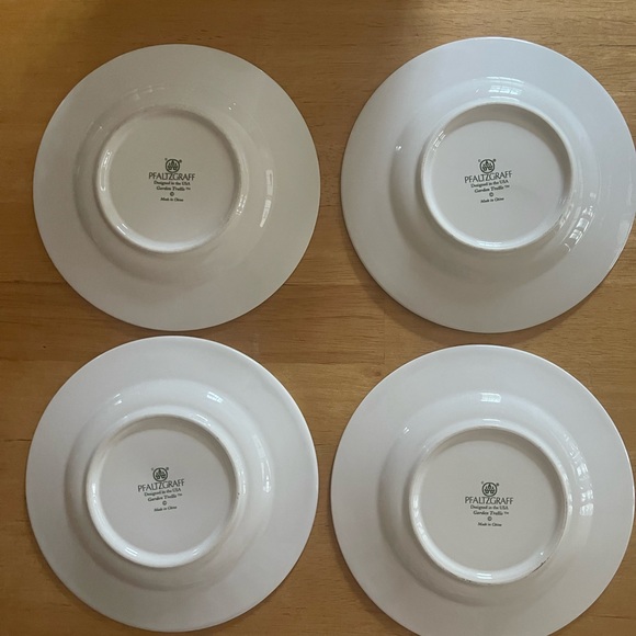 ☕️🌹 Vintage Pfaltzgraff Garden Trellis Cups And Saucers Set ☕️🌹 - Picture 10 of 12